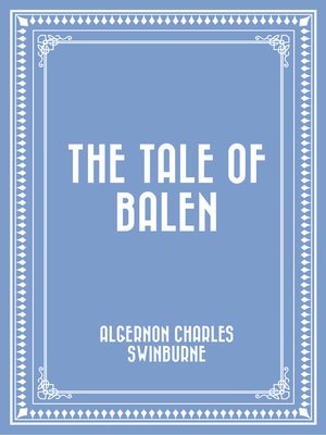cover image of The Tale of Balen
